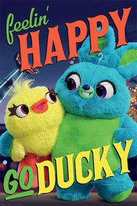 Pyramid Toy Story 4 Happy Go Ducky Poster 61x91,5cm | Yourdecoration.com