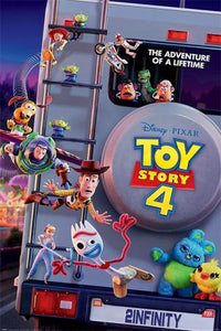 Pyramid Toy Story 4 Adventure of a Lifetime Poster 61x91,5cm | Yourdecoration.com