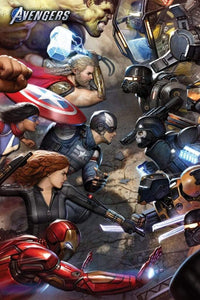 Pyramid Avengers Gamerverse Face Off Poster 61x91,5cm | Yourdecoration.com