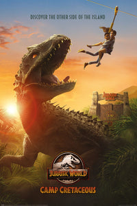 Pyramid Jurassic World Camp Cretaceous Teaser Poster 61x91,5cm | Yourdecoration.com