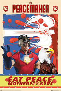 Pyramid Pp35073 Peacemaker And Eagle Eat Peace Poster 61x91,5cm | Yourdecoration.com