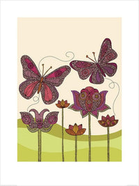 Pyramid Valentina Ramos Butterflies Art Print 60x80cm | Yourdecoration.com