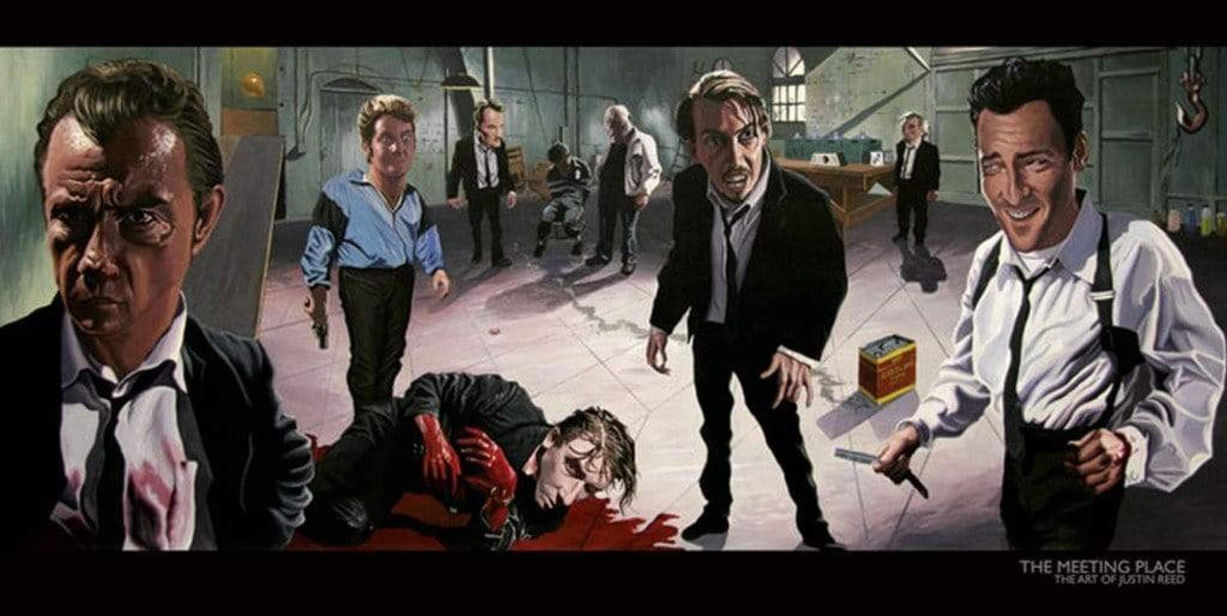 Poster The Meeting Place The Art of Justin Reed 100x50cm