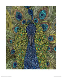 Pyramid Valentina Ramos The Peacock Art Print 40x50cm | Yourdecoration.com