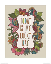 Pyramid Valentina Ramos Today is my Lucky Day Art Print 40x50cm | Yourdecoration.com