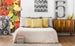 Dimex Colorful leaves Wall Mural 150x250cm 2 Panels Ambiance | Yourdecoration.com