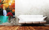 Dimex Deep Forest Waterfall Wall Mural 150x250cm 2 Panels Ambiance | Yourdecoration.com