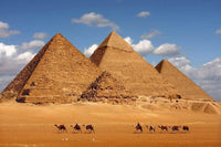 Dimex Egypt Pyramid Wall Mural 375x250cm 5 Panels | Yourdecoration.com