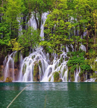 Dimex Plitvice Lakes Wall Mural 225x250cm 3 Panels | Yourdecoration.com