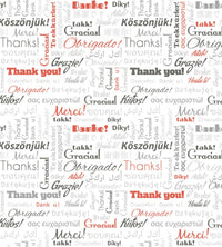 Dimex Thank You Wall Mural 225x250cm 3 Panels | Yourdecoration.com