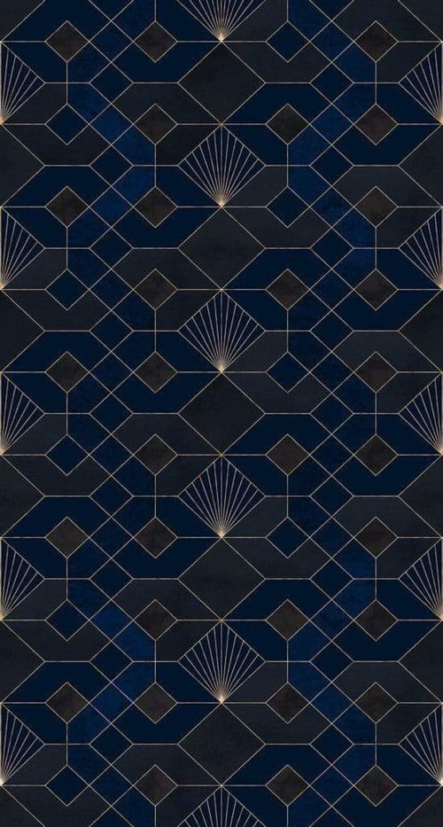 Komar Coquilles Nuit Non Woven Wall Mural 150x280cm 3 Panels | Yourdecoration.com