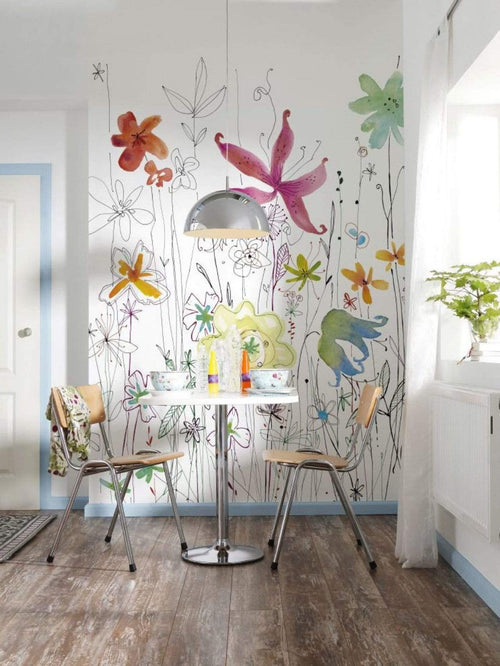 Komar Joli Wall Mural 200x270cm 4 Panels Ambiance | Yourdecoration.com