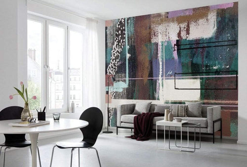 Komar Liquids Dripping Non Woven Wall Mural 500x280cm 5 Panels Ambiance | Yourdecoration.com