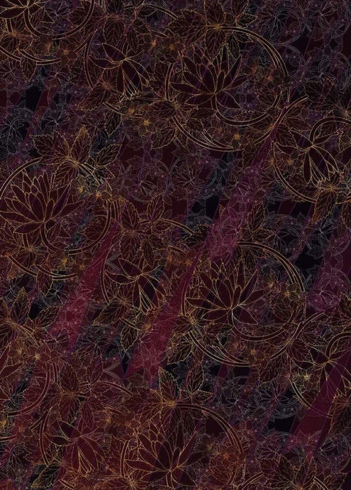 Komar Lotus Non Woven Wall Mural 200x280cm 4 Panels | Yourdecoration.com