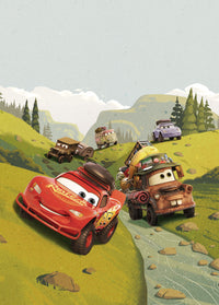 Komar Non Woven Wall Mural Iadx4 034 Cars Camping | Yourdecoration.com