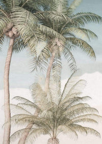 Komar Palm Oasis Non Woven Wall Mural 200x280cm 2 Panels | Yourdecoration.com