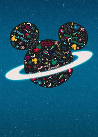 Komar Planet Mickey Non Woven Wall Mural 200x280cm 4 Panels | Yourdecoration.com