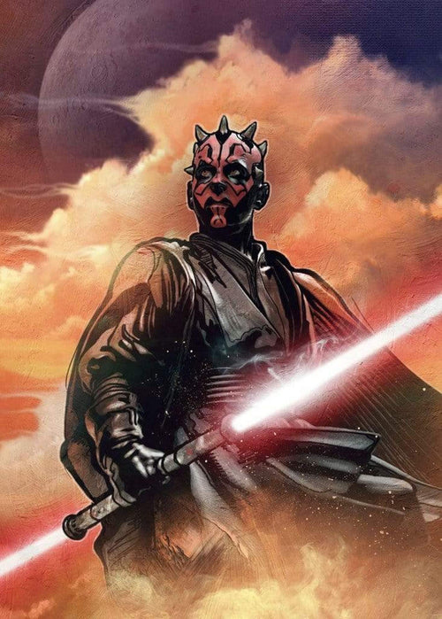 Komar Star Wars Classic Darth Maul Non Woven Wall Mural 200x280cm 4 Panels | Yourdecoration.com