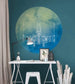 Komar Star Wars X Wing Self Adhesive Wall Mural 125x125cm Round Ambiance | Yourdecoration.com