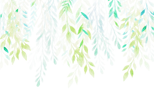 Komar Summer Leaves Non Woven Wall Mural 350X250cm 7 Panels | Yourdecoration.com