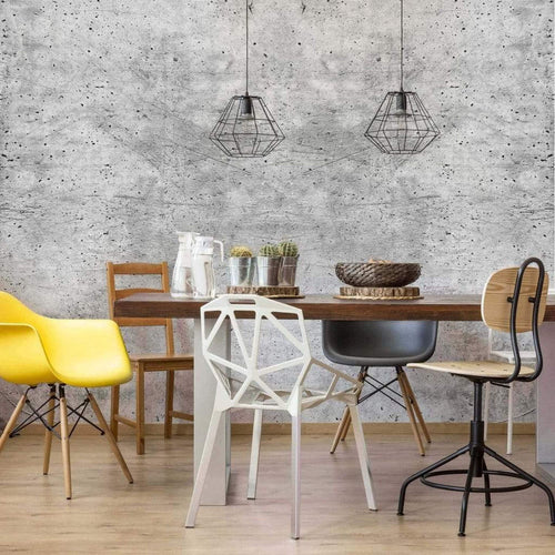 Wizard+Genius Concrete Wall Mural 366x254cm 8 Panels Ambiance | Yourdecoration.com