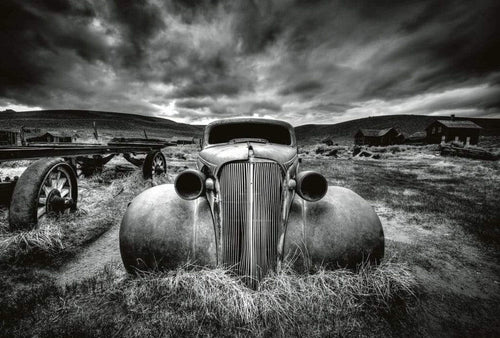 Wizard+Genius Old Classic Car Non Woven Wall Mural 384x260cm 8 Panels | Yourdecoration.com