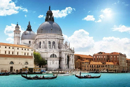 Wizard+Genius Santa Maria Della Salute Venice Italy Non Woven Wall Mural 384x260cm 8 Panels | Yourdecoration.com