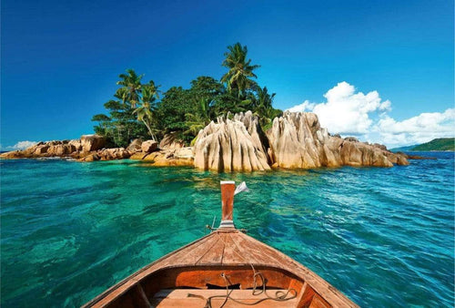 Wizard+Genius St Pierre Island At Seychelles Non Woven Wall Mural 384x260cm 8 Panels | Yourdecoration.com