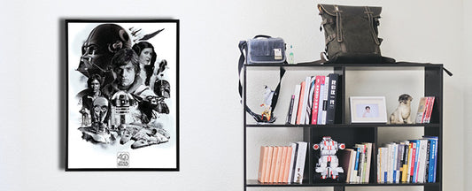 How can you use a poster in your interior?