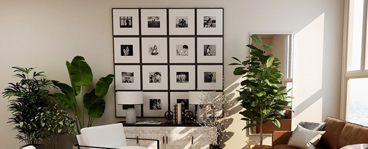 A passe-partout puts your photo in the center of attention