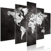 Canvas Print Dark World Wide 5 Panels 200x100cm