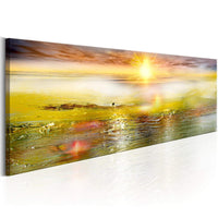 Canvas Print Sunny Sea 120x40cm
