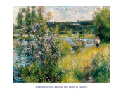 Art Print Auguste Renoir The Seine at Chatou 80x60cm REN 91 | Yourdecoration.com