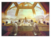 Art Print Salvador Dali La Cene 80x60cm SD 877 | Yourdecoration.com