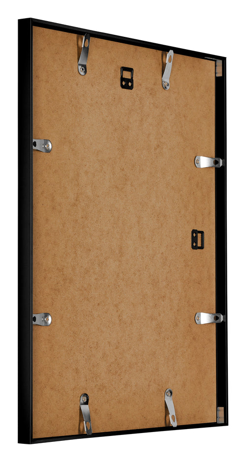 Austin Aluminium Photo Frame 35x45cm Black High Gloss Back Oblique | Yourdecoration.com