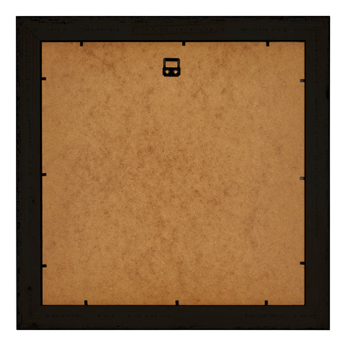 Birmingham Wooden Photo Frame 50x50cm Black Silver Gepolijst Back | Yourdecoration.com