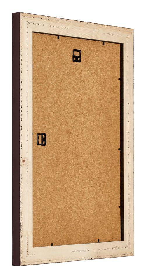 Birmingham Wooden Photo Frame 60x90cm Brown Back Oblique | Yourdecoration.com