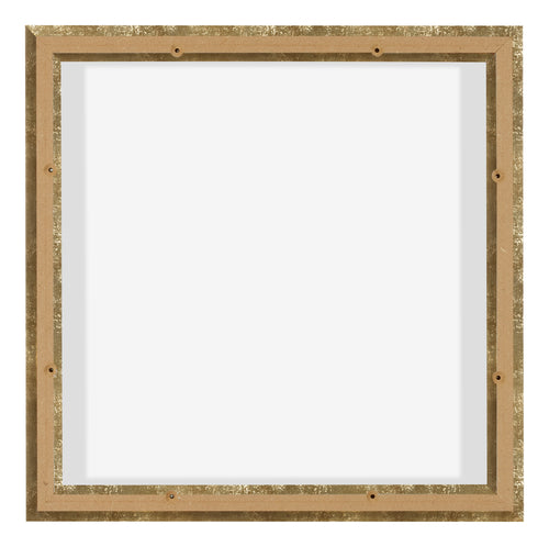 Lyon MDF Canvas Floater Frame 1 1 Gold Antique Back | Yourdecoration.com