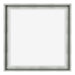 Lyon MDF Canvas Floater Frame 1 1 Silver Matte Front | Yourdecoration.com