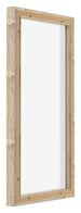 Lyon MDF Canvas Floater Frame 1 2 Sonoma Oak Back Oblique | Yourdecoration.com