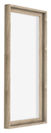 Lyon MDF Canvas Floater Frame 1 2 Sonoma Oak Front Oblique | Yourdecoration.com
