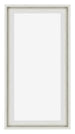 Lyon MDF Canvas Floater Frame 1 2 White Wash Front | Yourdecoration.com