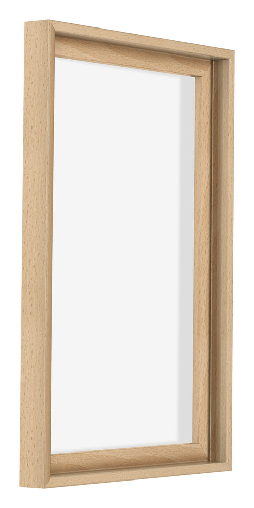 Lyon MDF Canvas Floater Frame 2 3 Beech Front Oblique | Yourdecoration.com
