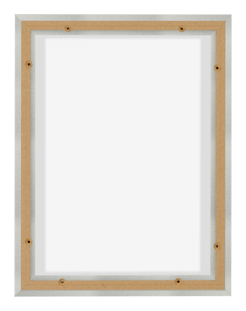 Lyon MDF Canvas Floater Frame 3 4 Silver Matte Back | Yourdecoration.com