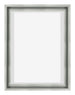 Lyon MDF Canvas Floater Frame 3 4 Silver Matte Front | Yourdecoration.com