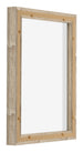 Lyon MDF Canvas Floater Frame 3 4 Sonoma Oak Back Oblique | Yourdecoration.com