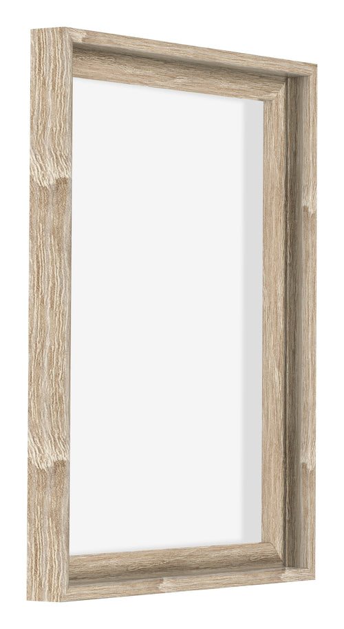 Lyon MDF Canvas Floater Frame 3 4 Sonoma Oak Front Oblique | Yourdecoration.com