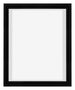 Lyon MDF Canvas Floater Frame 4 5 Black Matte Front | Yourdecoration.com
