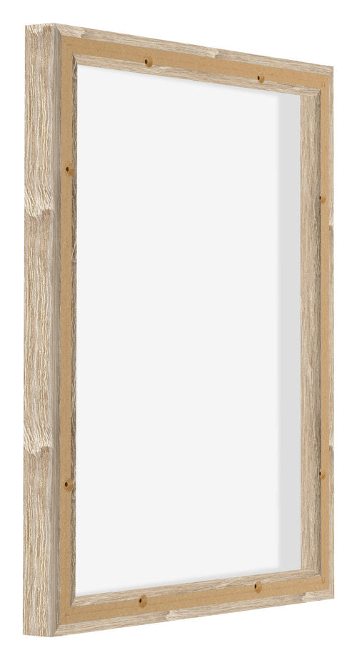 Lyon MDF Canvas Floater Frame 4 5 Sonoma Oak Back Oblique | Yourdecoration.com
