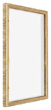 Lyon MDF Canvas Floater Frame 5 7 Gold Antique Back Oblique | Yourdecoration.com